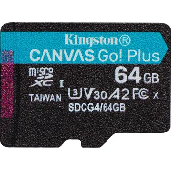 Paměťová karta KINGSTON Micro SDXC SDCG4 64GBSP
