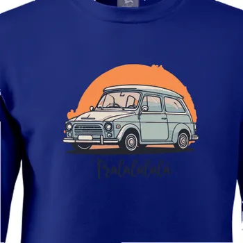 Pánská mikina Auta a motorky | Mikina s trabantem