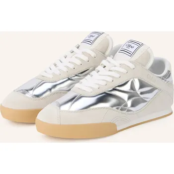 Dámské tenisky Chloé Dámské Sneakersy Kick, stříbrná, 36