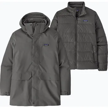 Pánská bunda 3v1 Patagonia Tres 3-in-1 Parka forge grey