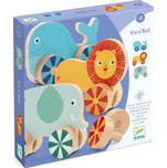 Dřevěná šroubovací zvířátka na kolečkách