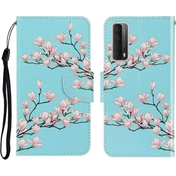 Pouzdro na tablet VSECHNONAMOBIL 26988 ART Peňaženkový kryt Huawei P Smart 2021 MAGNOLIA