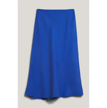 Dámská sukně SUKNĚ GANT LINEN BLEND SKIRT PERFECT BLUE
