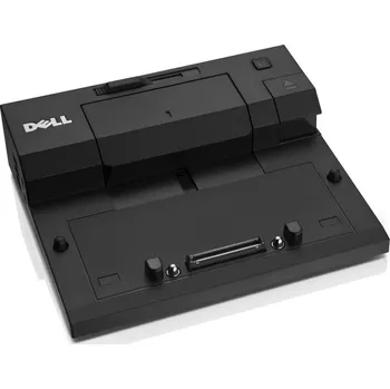 OPRAVENÉ - DELL EURO1 Simple E-port replikátor/ jednoduchý/ dokovací stanice/ 130W AC adap./ USB 3.0/ s nap. kabelem/ pr...