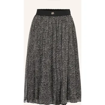 Dámská sukně Dolce & Gabbana Dívčí Hedvábná Sukně, černá / bílá, 140