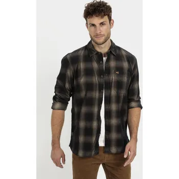 Pánská košile KOŠILE CAMEL ACTIVE FREIZEITHEMD 1/1 ARM MISTY LILAC