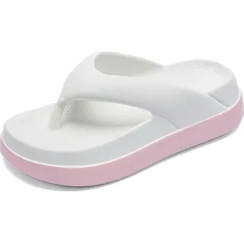 Dámská obuv Letní pantofle na platformě Barva: Bílá, Velikost: 38-39
