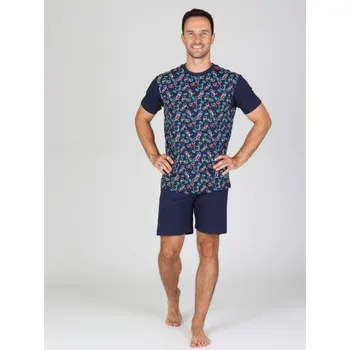 Oblečení a móda Evona Pánské krátké pyžamo P JANATAN s motivem kol Velikost: XL