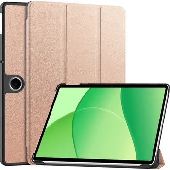 Pouzdro na tablet VSECHNONAMOBIL 118720 LEATHER Zaklápěcí kryt pro OnePlus Pad Lite růžovozlatý