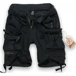 Kraťasy s opaskem SAVAGE vintage ČERNÉ vel.L