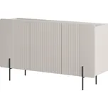 Komoda 150 Malmi - Meble Bogart Kašmírová / Černá 150x87 cm