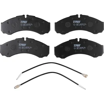 Brzdová destička Sada brzdových destiček, kotoučová brzda LUCAS GDB1609