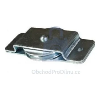 Příslušenství pro plot Kladka k upevnění na svislou plochu, pozinkovaná 5 x 50, balení 1 ks