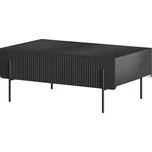 Konferenční stolek 100 Malmi - Meble Bogart Černý mat - černá 100x40 cm