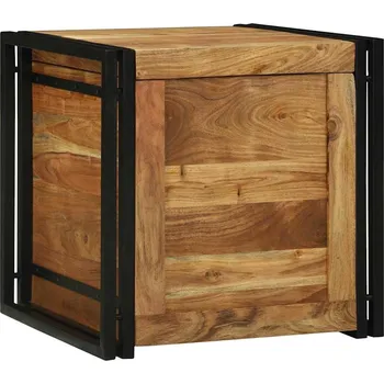 Truhla zahrada-XL Úložná krabice 50 x 50 x 50 cm Masivní akátové dřevo 4016744