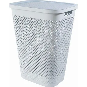 Koš na prádlo Koš na prádlo Curver Pure 55 l modrý s víkem