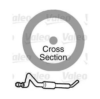 Chladič motoru Těsnění, potrubí chladiva VALEO 509148