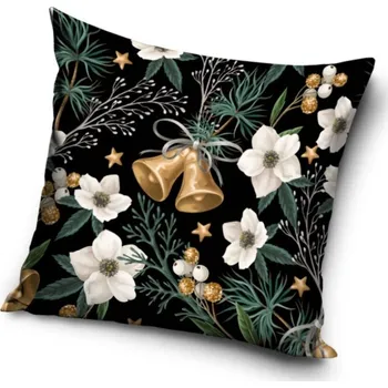 Polštář Vánoční polštářek Golden Bells