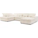 Rozkládací rohová pohovka levá Magnelio U III s elektricky vysouvatelným sedákem - Meble Bogart catch me 01 342x87 cm