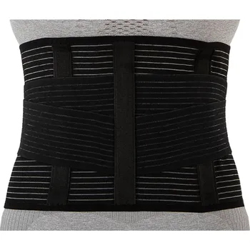 Bederní pás s výztuhami LS SUPPORT Qmed—Velikost XL