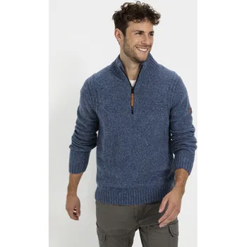 Pánský svetr SVETR CAMEL ACTIVE PULLOVER TROYER INDIGO