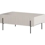 Konferenční stolek 100 Malmi - Meble Bogart Kašmírová / Černá 100x40 cm