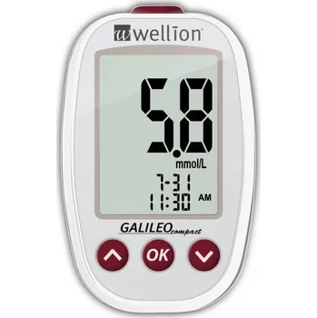 Glukometr Wellion Galileo Compact inzulínový režim, kompletní set