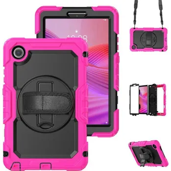 Pouzdro na tablet VSECHNONAMOBIL 118447 SOLID 360 Odolný obal pro Lenovo Tab One / Lenovo Tab K9 růžový