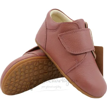 Chlapecké polobotky Dětské celoroční barefoot capáčky Bundgaard Tannu Blush (BG601054 3169) - vel. 26