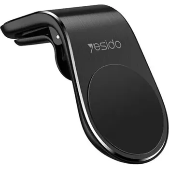 Yesido C64 magnetický držák telefonu do větrací mřížky ventilátoru se silným magnetem, kovový, barva černá