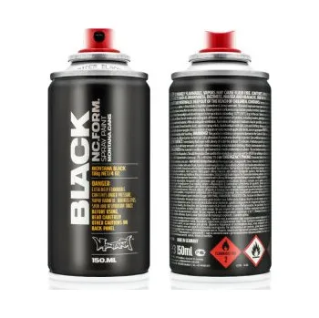 Barva ve spreji Montana Spider 150ml - pavučinový sprej černý
