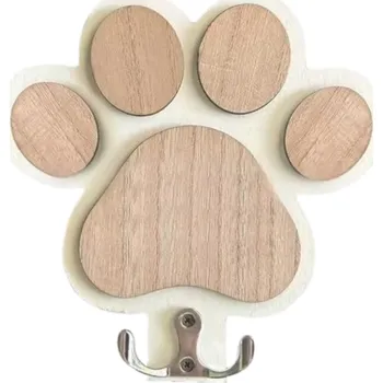 Věšák Věšák tlapka 16 cm Barva: Bílá