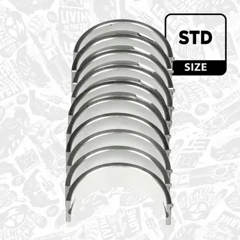 Motor automobilu Hlavní ložiska klikové hřídele-sada ET ENGINETEAM LH006500