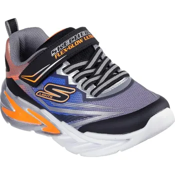 Chlapecká obuv Skechers chlapecké tenisky FLEX GLOW ULTRA 400139L/BKSL Velikost: 28