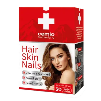 Cemio Tablety pro vlasy, kůži a nehty, doplněk stravy 30 ks