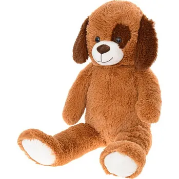 plyšák Plush Friends pes plyšový 80cm tmavě hnědý