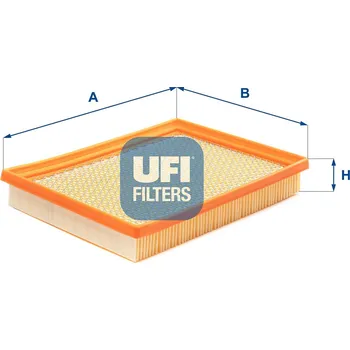 Vzduchový filtr Vzduchový filtr UFI 30.B44.00