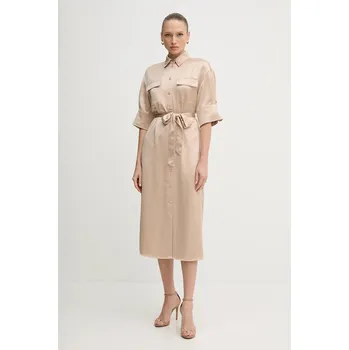 Dámské šaty Šaty Marc Aurel 6553.2000.93424 béžová 80X, vel. 40