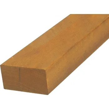 Stavební materiál Podkladový hranol Garapa 70 mm Délka: 5200 mm, Hloubka: 41 mm