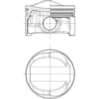 Píst motoru Píst MAHLE 028 PI 00124 000