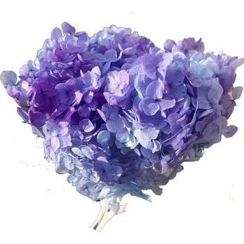 umělá květina Hydrangea big stabilizovaná - mix purpurová/modrá