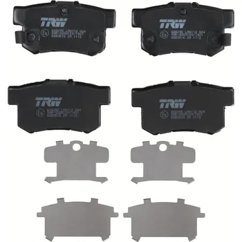 Brzdová destička Sada brzdových destiček, kotoučová brzda LUCAS GDB3516