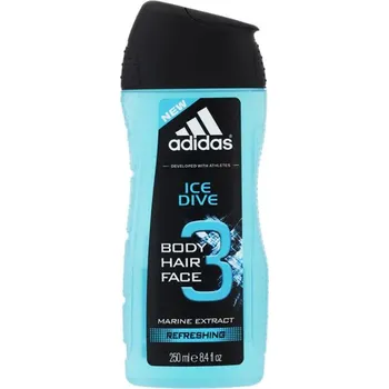Sprchový gel Adidas sprchový gel 250ml 2v1 Ice Dive