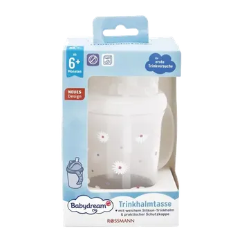 Babydream Hrnek se slámkou 240 ml, různé druhy