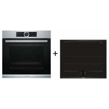 Varná deska Bosch HBG655NS1 + PXY875KW1E