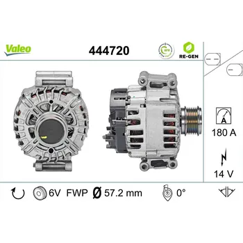Alternátor generátor VALEO 444720
