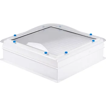 Okno Světlík kopulový fixní DEKLIGHT BOX ACG FIX kop/PC manžeta 15 cm 80×80 cm
