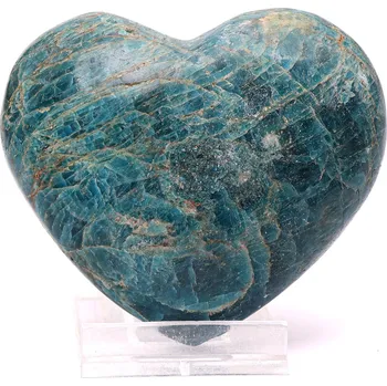 Drahý kámen Magieprirody.cz Srdce Apatit 75 x 83 mm 270 g přírodní kámen #K1391