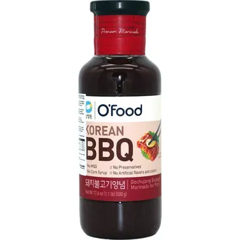 Omáčka O'Food Korejská BBQ marináda Bulgogi na vepřové maso 500g