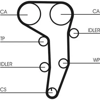 Vodní pumpa + sada ozubeného řemene CONTINENTAL CTAM CT1051WP3